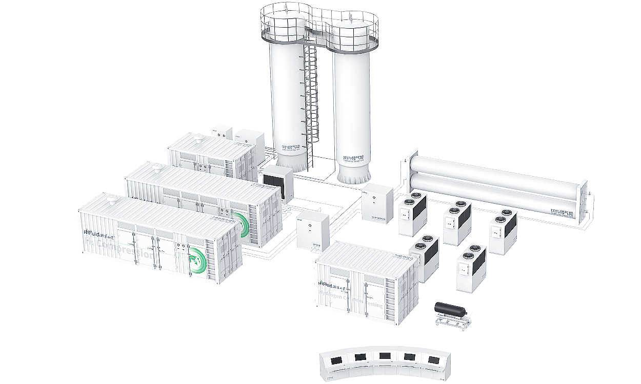 Hydrogen Cylinder Hydrogen Cycle Test Bench