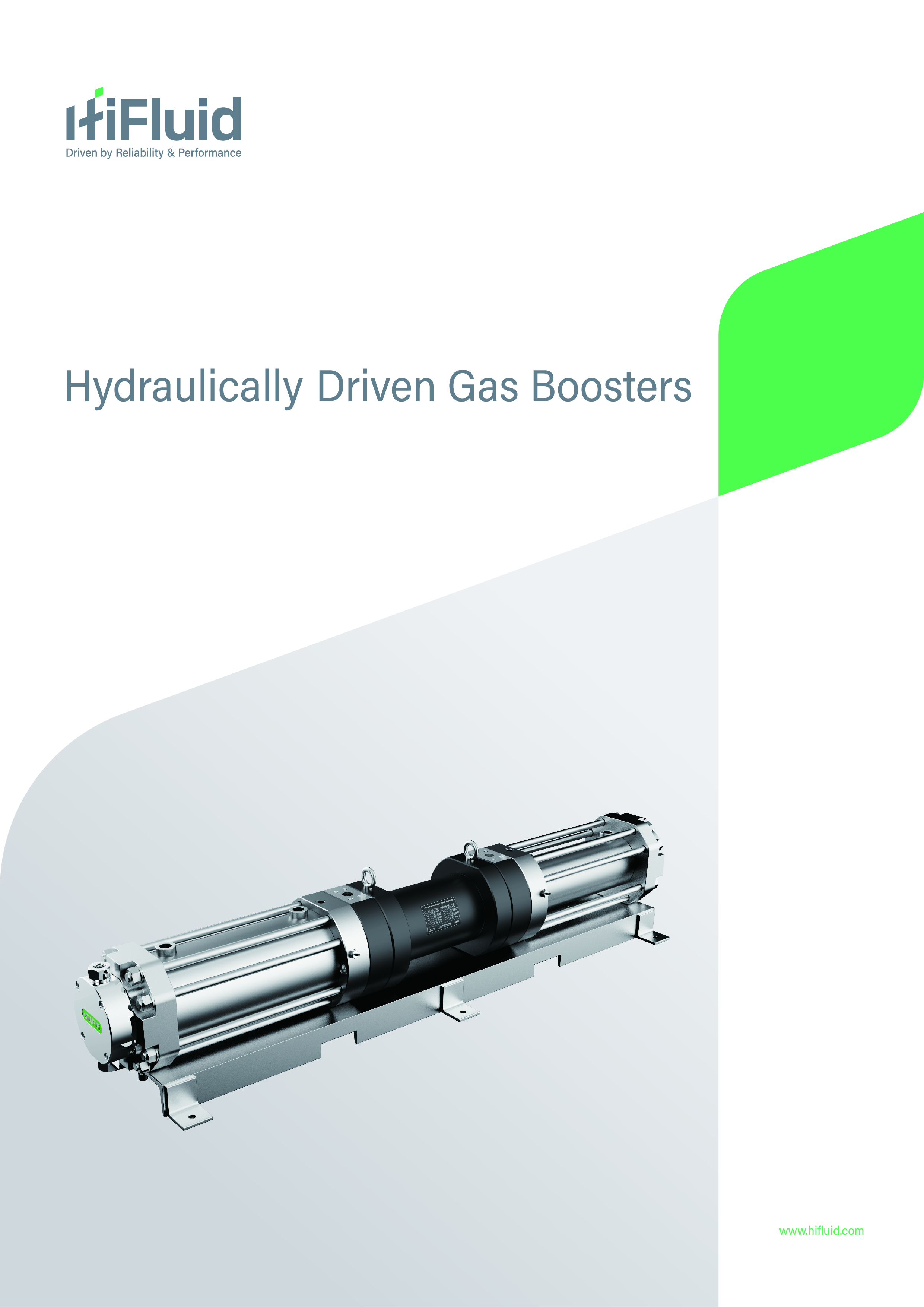 Hydraulically Driven Gas Boosters
