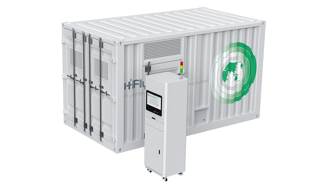 Hydrogen Cylinder Hydrostatic Burst Test System
