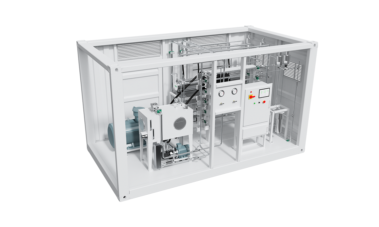 H₂ Compressor for H₂ Refueling
